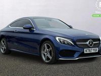 Used Mercedes C220 Active 170 HP (125 kW) 2018 Blue Coupe