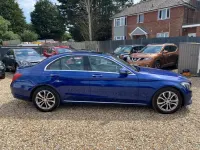 Used Mercedes C300 Premium 2015 Blue Sedan