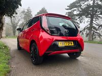 Used Toyota Aygo X-play 69 HP (50 kW) 2017 Red Hatchback