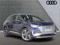 Used Audi Q4 e-tron S-Line 150 kW (204 HP) 2023 Blue SUV