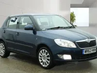 Used Skoda Fabia Elegance 105 HP (77 kW) 2013 Blue Hatchback