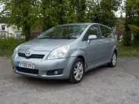 Used Toyota Corolla Verso SR 2009 Silver MPV