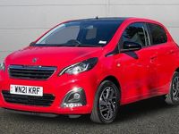 Used Peugeot 108 Allure 72 HP (52 kW) 2021 Red Hatchback