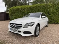 Used Mercedes C220 Executive 2015 White Estate