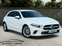 Used Mercedes A200 Executive 163 HP (119 kW) 2018 White Hatchback