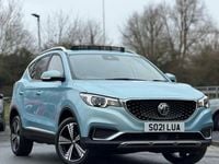 Used MG ZS Exclusive 105 kW (143 HP) 2021 Blue SUV