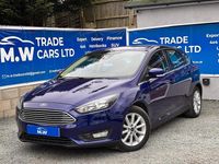 Used Ford Focus Titanium 2016 Blue Hatchback