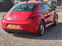 Used VW Beetle Design 105 HP (77 kW) 2015 Red Hatchback