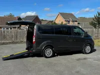 Used Ford Tourneo Custom Titanium 130 HP (95 kW) 2019 Grey Van