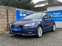 Used Audi A1 S-Line 2016 Blue Hatchback