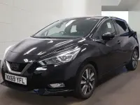 Used Nissan Micra N-Connecta 100 HP (73 kW) 2019 Black Hatchback