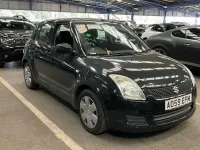 Used Suzuki Swift GL 92 HP (67 kW) 2009 Black Hatchback