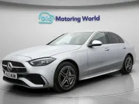 Used Mercedes C300e AMG line 313 HP (230 kW) 2023 Silver Sedan