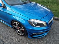 Used Mercedes A250 AMG 2014 Blue Hatchback