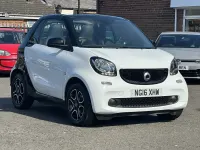 Used Smart ForTwo Cabrio Prime 2016 White Cabriolet