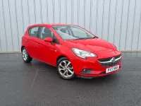 Used Vauxhall Corsa 75 HP (55 kW) 2017 Red Hatchback