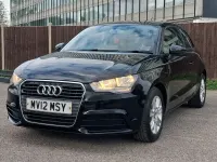 Used Audi A1 86 HP (63 kW) 2012 Black Hatchback