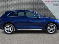 Used Audi Q5 S-Line 200 HP (147 kW) 2023 Blue SUV