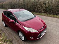 Used Ford Fiesta Titanium 2009 Red Hatchback