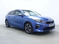 Used Kia Ceed 138 HP (101 kW) 2019 Blue Hatchback