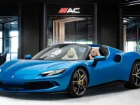 Used Ferrari 296 830 HP (610 kW) 2023 Blue Cabriolet
