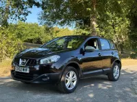 Used Nissan Qashqai Acenta 117 HP (86 kW) 2012 Black SUV