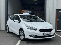 Used Kia Ceed 98 HP (72 kW) 2015 White Hatchback