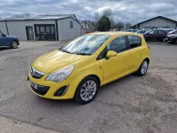 Used Vauxhall Corsa 2011 Yellow Hatchback