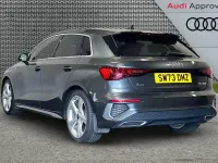 Used Audi A3 S-Line 150 HP (110 kW) 2023 Grey Sedan