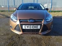 Used Ford Focus Zetec 125 HP (91 kW) 2013 Brown Estate