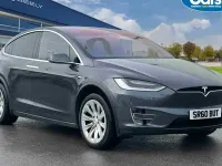Used Tesla Model X Standard Range 244 kW (333 HP) 2017 Silver SUV
