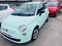 Używany Fiat 500 Pop 69 KM (50 kW) 2014 Zielony Hatchback