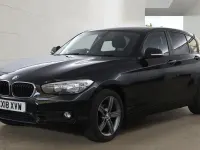 Used BMW 116 Sport Line 116 HP (85 kW) 2018 Black Hatchback