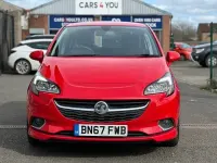 Used Vauxhall Corsa SRi 90 HP (66 kW) 2017 Red Hatchback