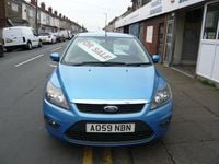Used Ford Focus Zetec 2009 Blue Hatchback