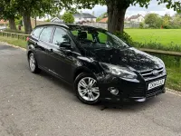 Begagnad Ford Focus Titanium 115 HK (84 kW) 2014 Svart Kombi