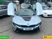 Used BMW i8 Comfort Edition 362 HP (266 kW) 2015 Silver Coupe
