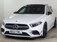 Used Mercedes A35 AMG Premium Plus 306 HP (225 kW) 2022 White Hatchback