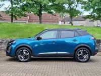 Used Peugeot e-2008 GTi 114 kW (156 HP) 2025 Blue SUV