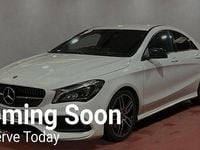 Used Mercedes CLA220 AMG line 177 HP (130 kW) 2018 White Sedan