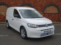 Used VW Caddy S 102 HP (75 kW) 2021 White MPV