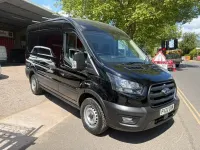 Used Ford Transit 105 HP (77 kW) 2022 Black Van