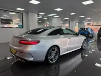 Used Mercedes E220 AMG line 2019 Silver Coupe