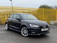 Used Audi A1 S-Line 2015 Black Hatchback