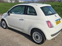 Used Fiat 500 Lounge 2013 White Hatchback