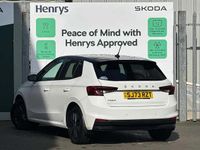 Used Skoda Fabia Colour Edition 79 HP (58 kW) 2023 Candy white body / black magic pearl effect roof Hatchback