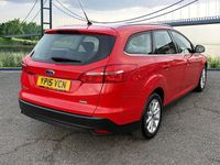 Used Ford Focus Titanium 125 HP (91 kW) 2015 Red Estate