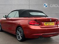 Used BMW 220 Sport Line 184 HP (135 kW) 2019 Orange Cabriolet