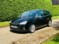 Käytetty Ford C-MAX Titanium 125 HP (91 kW) 2008 Musta Tila-auto