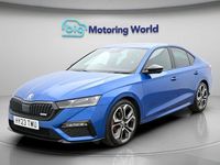 Used Skoda Octavia vRS 200 HP (147 kW) 2023 Blue Hatchback